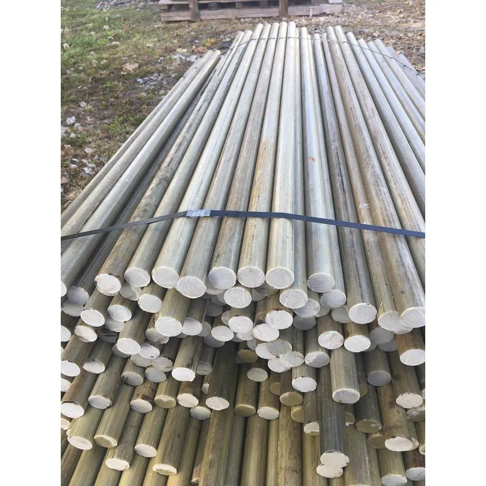 1-1/4" x 6' Fiberglass Rod - Uncoated, Undrilled