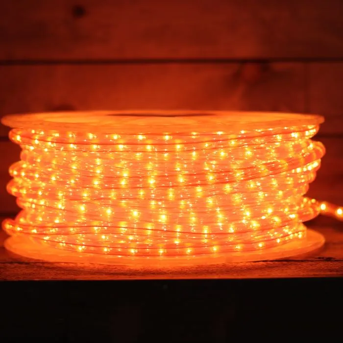 1/2" Orange Incandescent Rope Lights