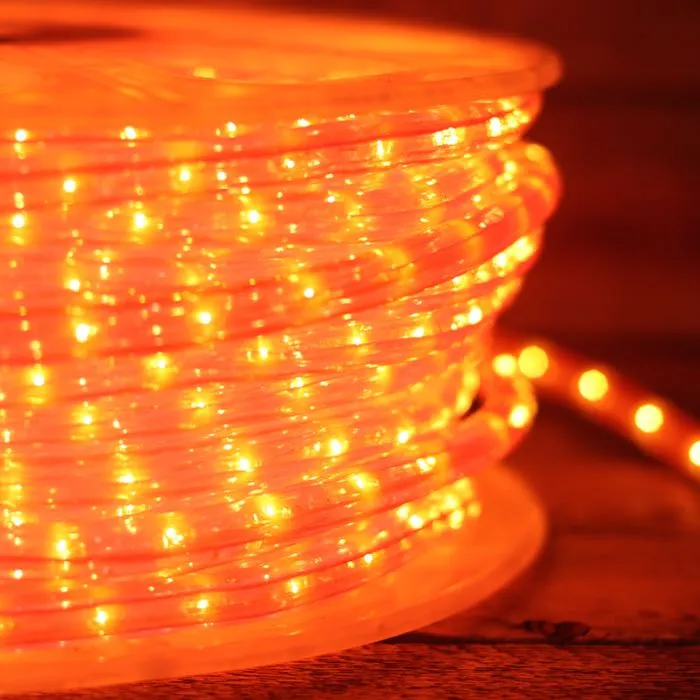 1/2" Orange Incandescent Rope Lights