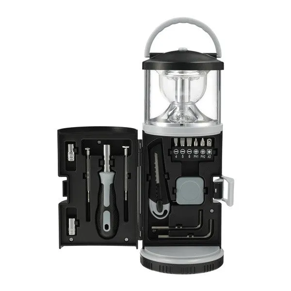 15 piece Tool Kit With Multi Function Lantern (Q875911)