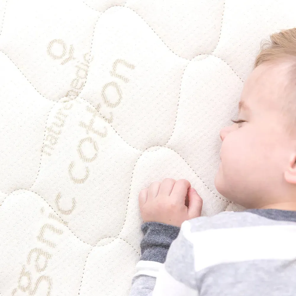 2-in-1 Organic Kids Waterproof Mattress