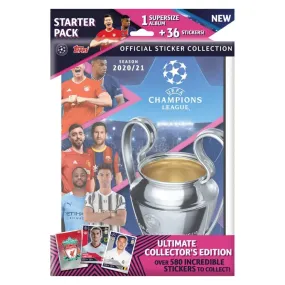 2020-21 Topps Champion League Album Stickers