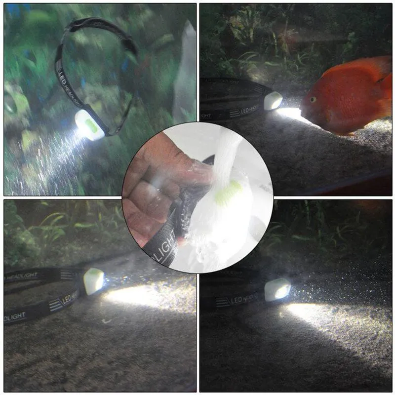 2022 super strong mini LED headlamp with light sensor