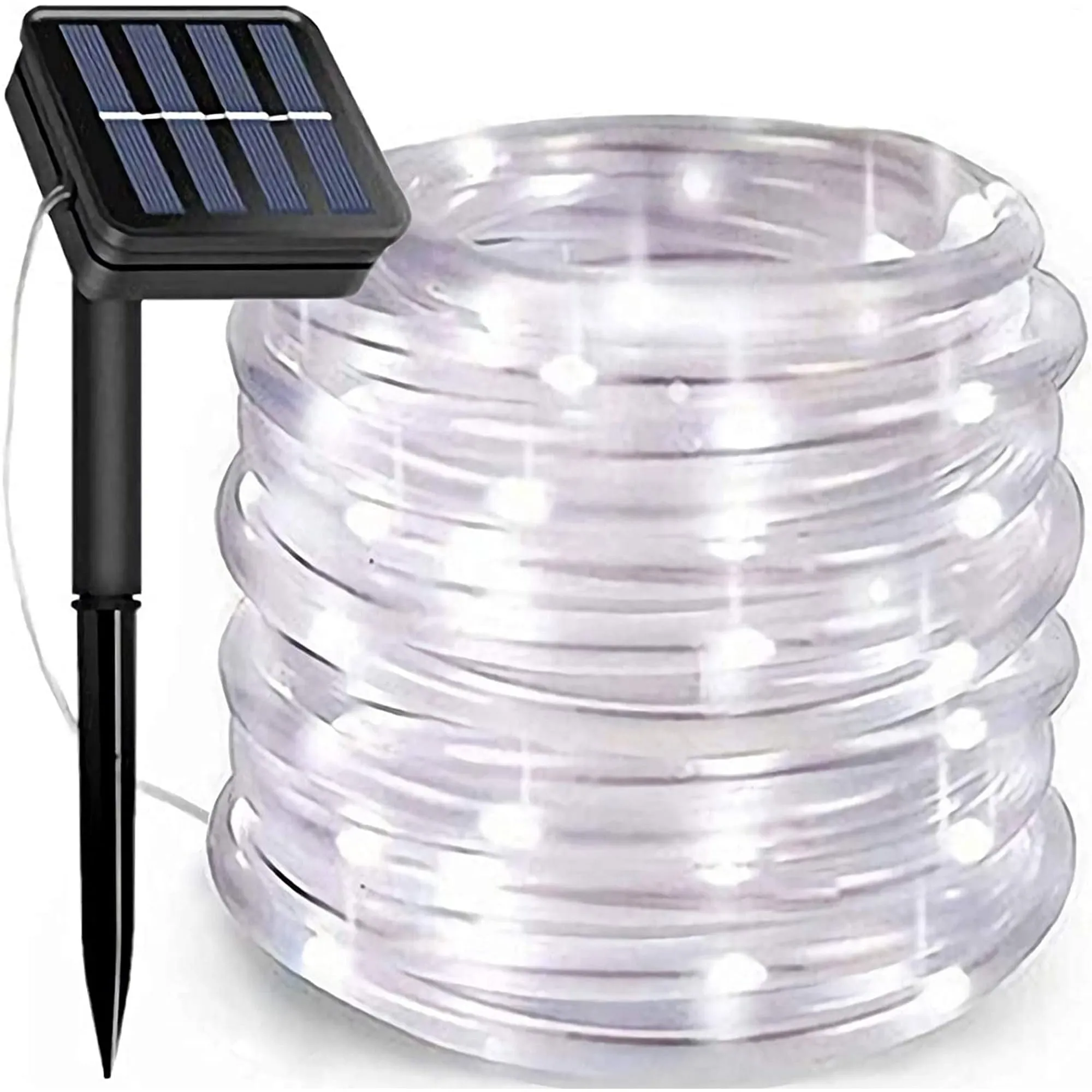 22m Solar Outdoor LED Rope Light