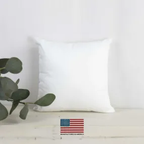 23x23 | Indoor Outdoor Hypoallergenic Polyester Pillow Insert | Quality Insert | Pillow Inners | Throw Pillow Insert | Square Pillow Inserts