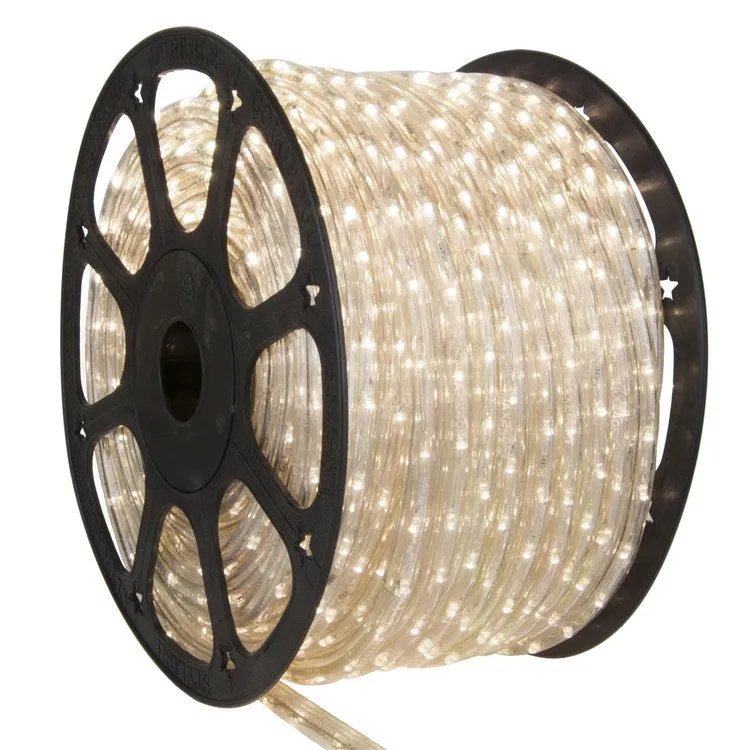 288' Warm White Commercial-Grade LED Outdoor Christmas Rope Lights