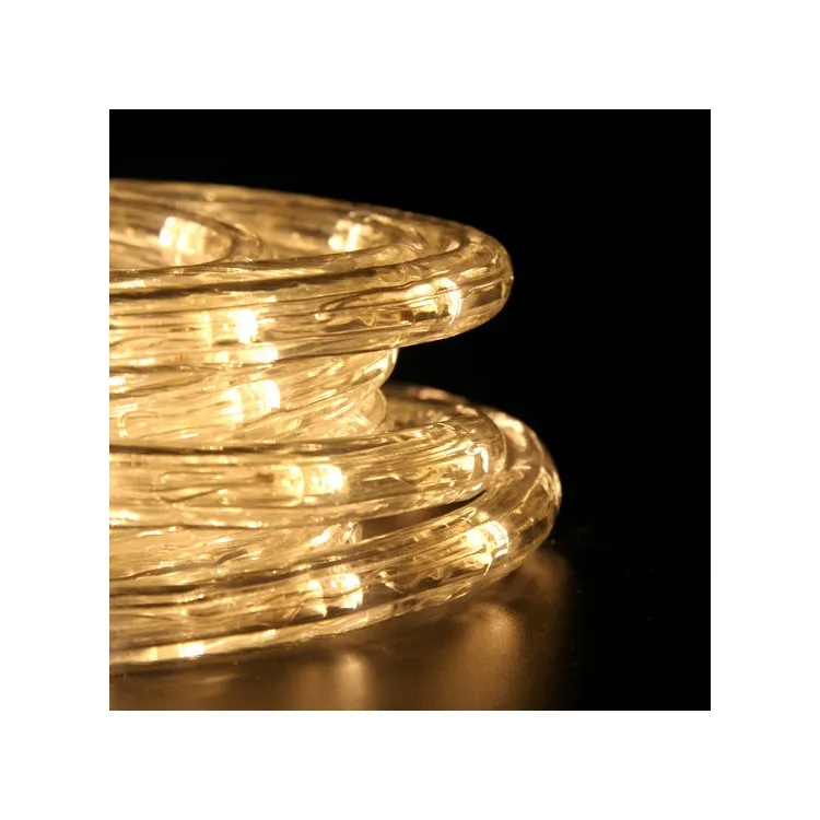 288' Warm White Commercial-Grade LED Outdoor Christmas Rope Lights