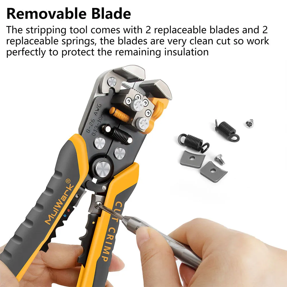 3 in 1 Automatic Self Adjusting Wire Stripper/Cutter/Crimper