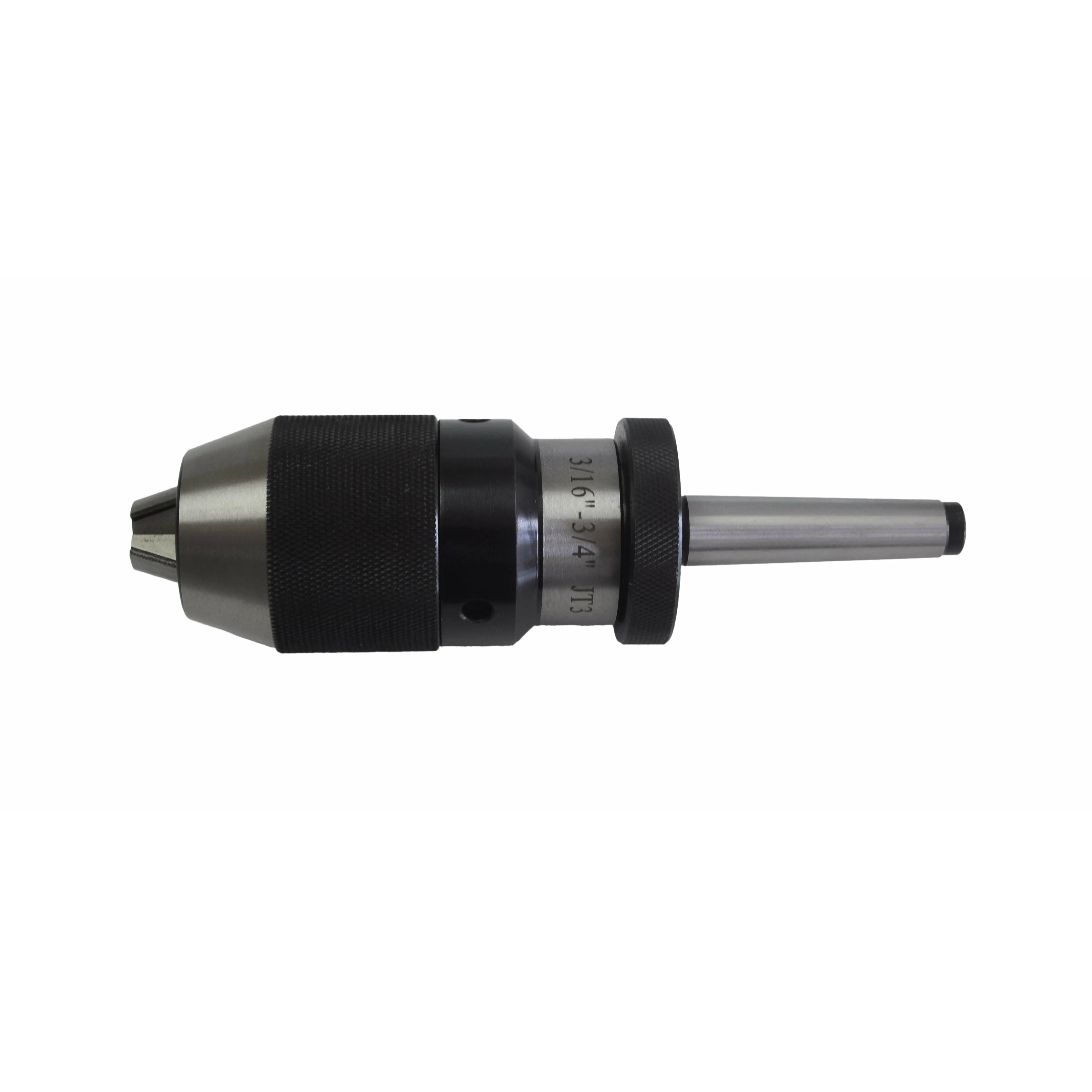 3/16"-3/4" JT3 Keyless Drill Chuck MT2 Drawbar Arbor B Series