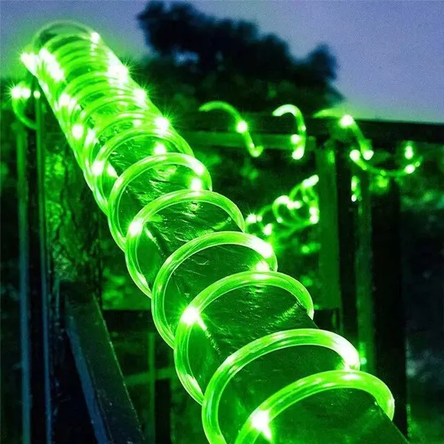 32m 300leds Solar Powered Led Rope Strip Lights Outdoor Waterproof Fairy Garden Garland for Christmas Yard Decoration Lamp