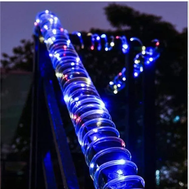 32m 300leds Solar Powered Led Rope Strip Lights Outdoor Waterproof Fairy Garden Garland for Christmas Yard Decoration Lamp