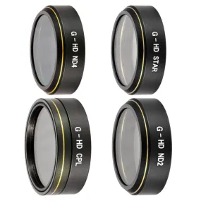 4 in 1 HD Drone Star Effect   ND2   ND4   CPL Lens Filter Kits for DJI Phantom 4 Pro