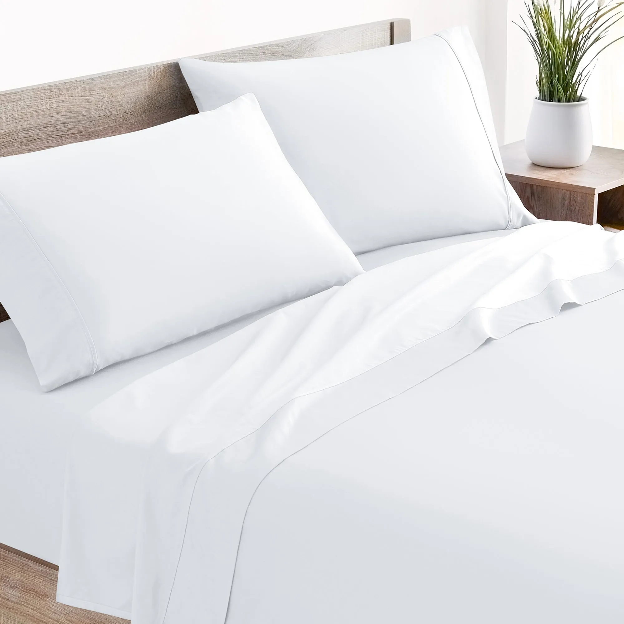 4-Piece Cotton Sheet Set, 400 Thread Count