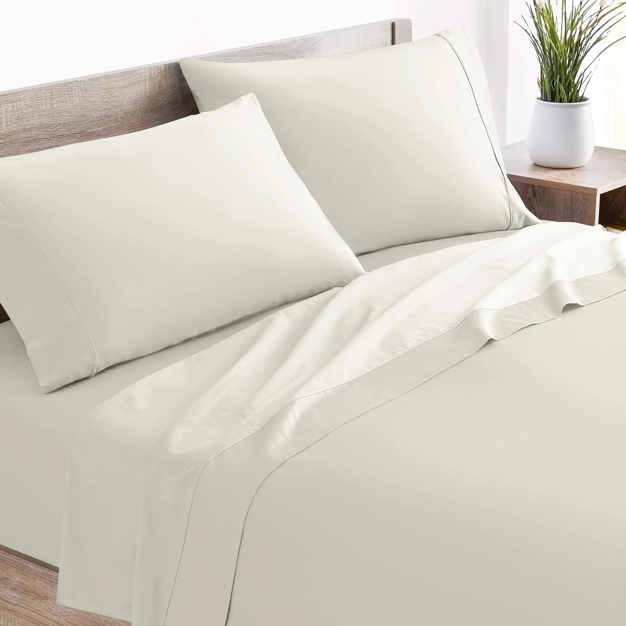 4-Piece Cotton Sheet Set, 400 Thread Count