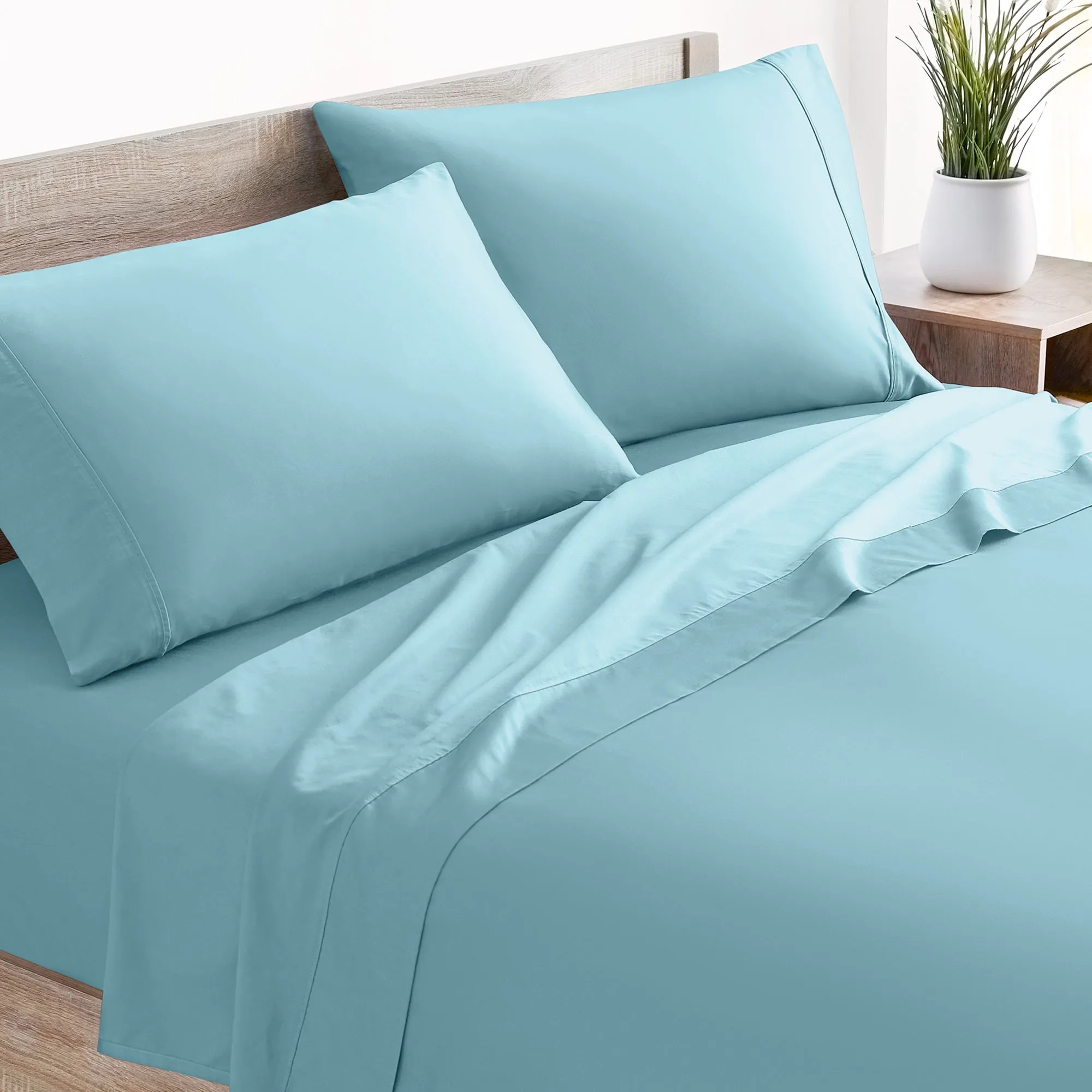 4-Piece Cotton Sheet Set, 400 Thread Count