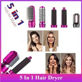 5 in 1 Hot Air Styler | 5 in 1 Hair Dryer Styling Tool