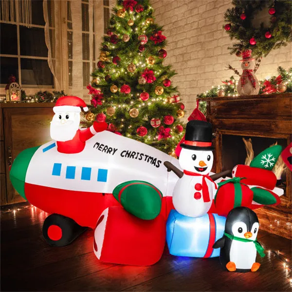 9 Feet Christmas Decoration Inflatable Santa Claus