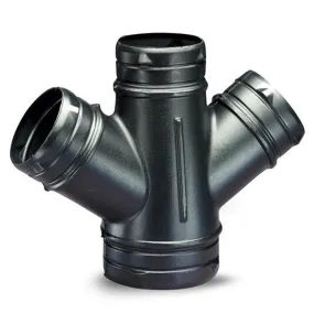 Accessories: Double Branch Take Off (BTO) Duct Fittings 200-3x150mm