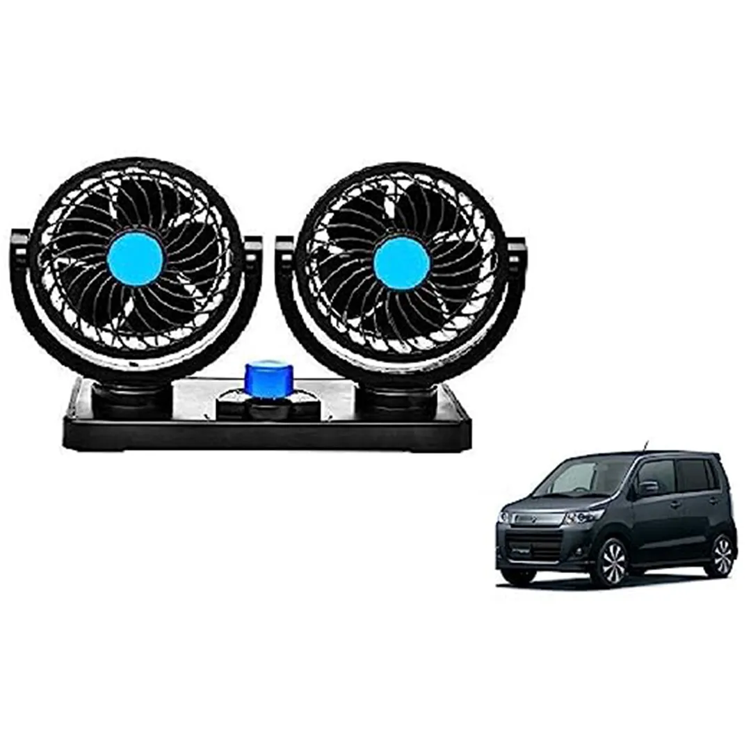 Adjustable Dual Head Car Fan