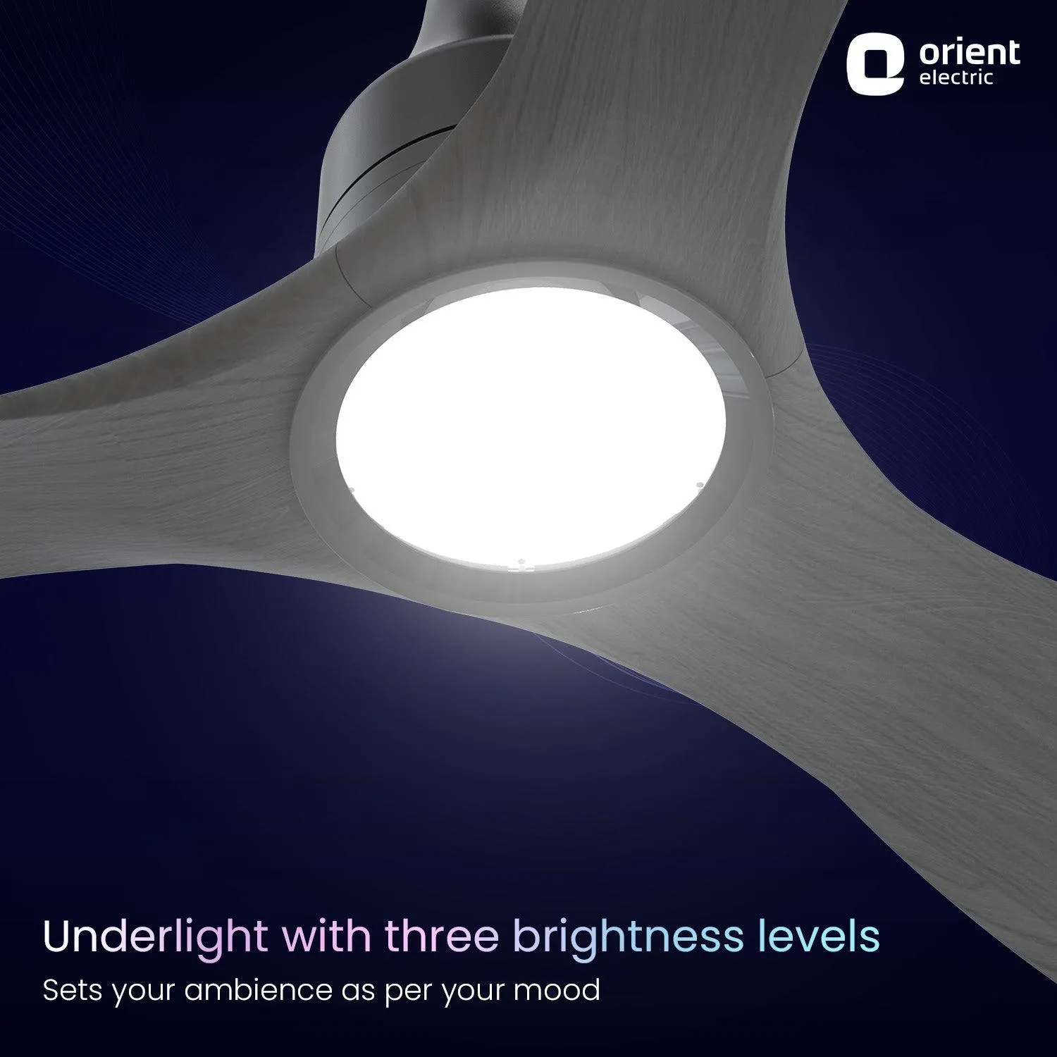 Aerosense IoT Underlight BLDC PRO Smart Ceiling Fan