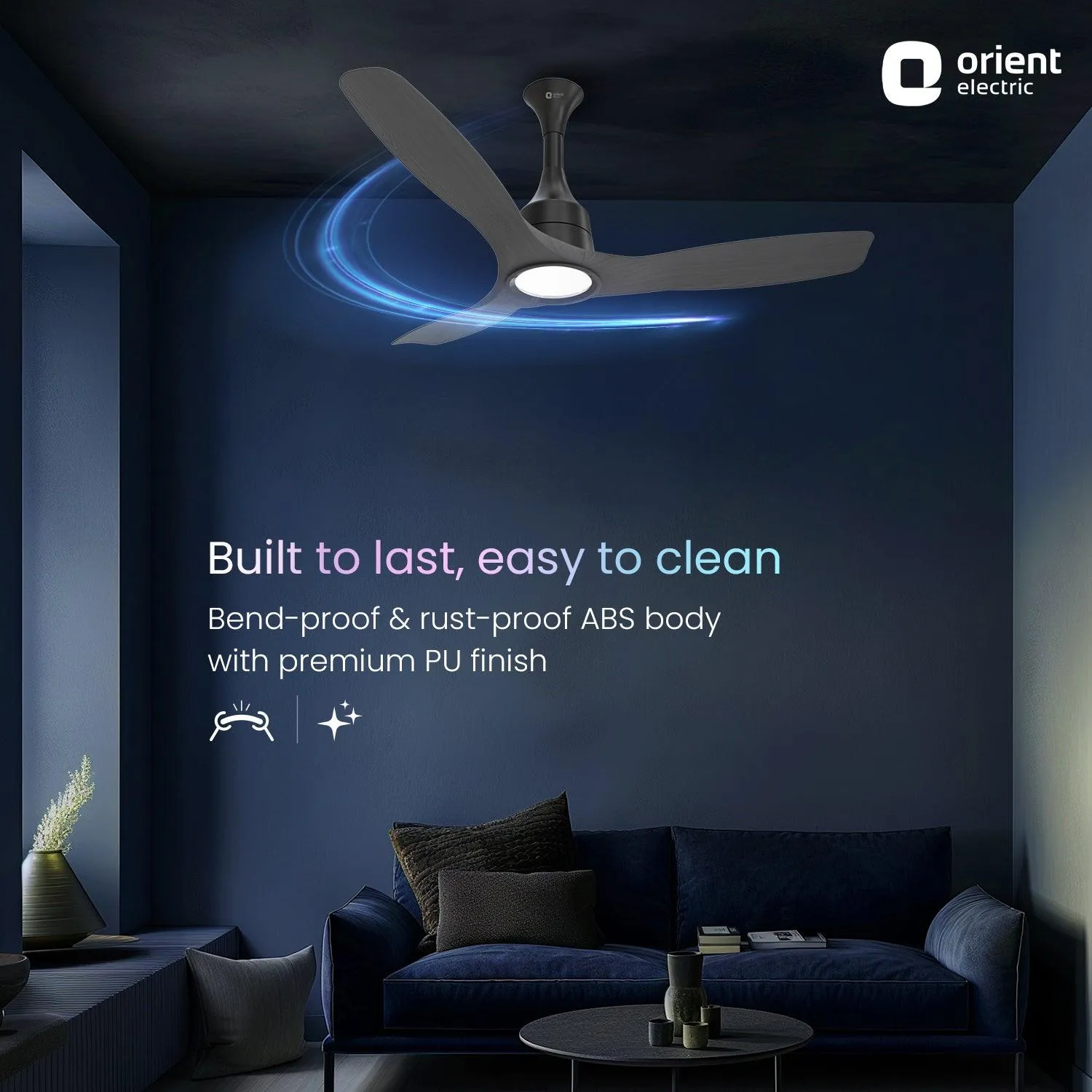 Aerosense IoT Underlight BLDC PRO Smart Ceiling Fan