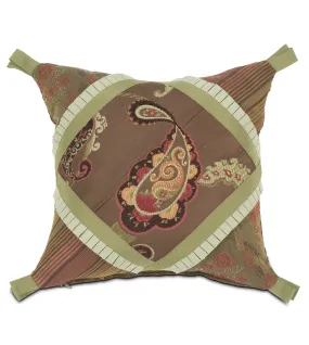 Amelie Diamond Collage Throw Pillow Cover 14x14