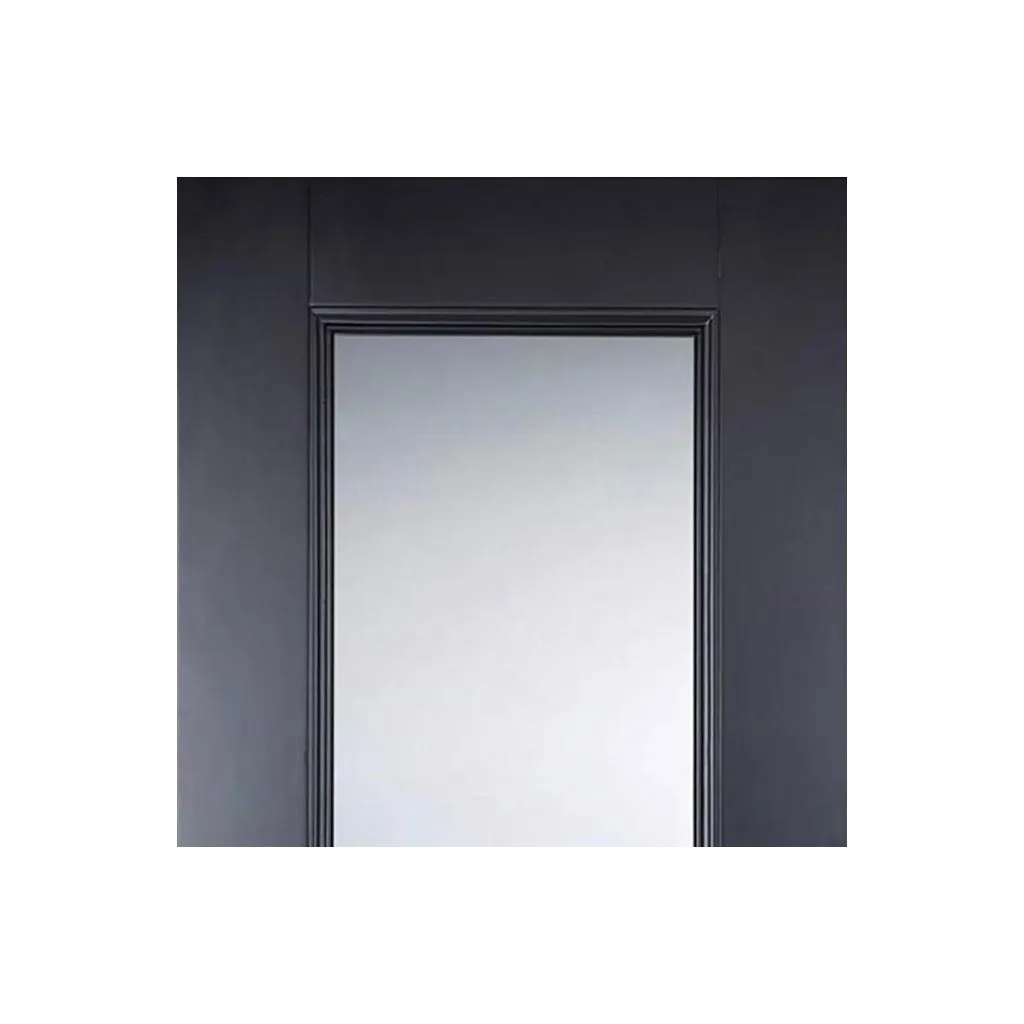 Arnhem Black Primed Single Evokit Pocket Door - Clear Glass