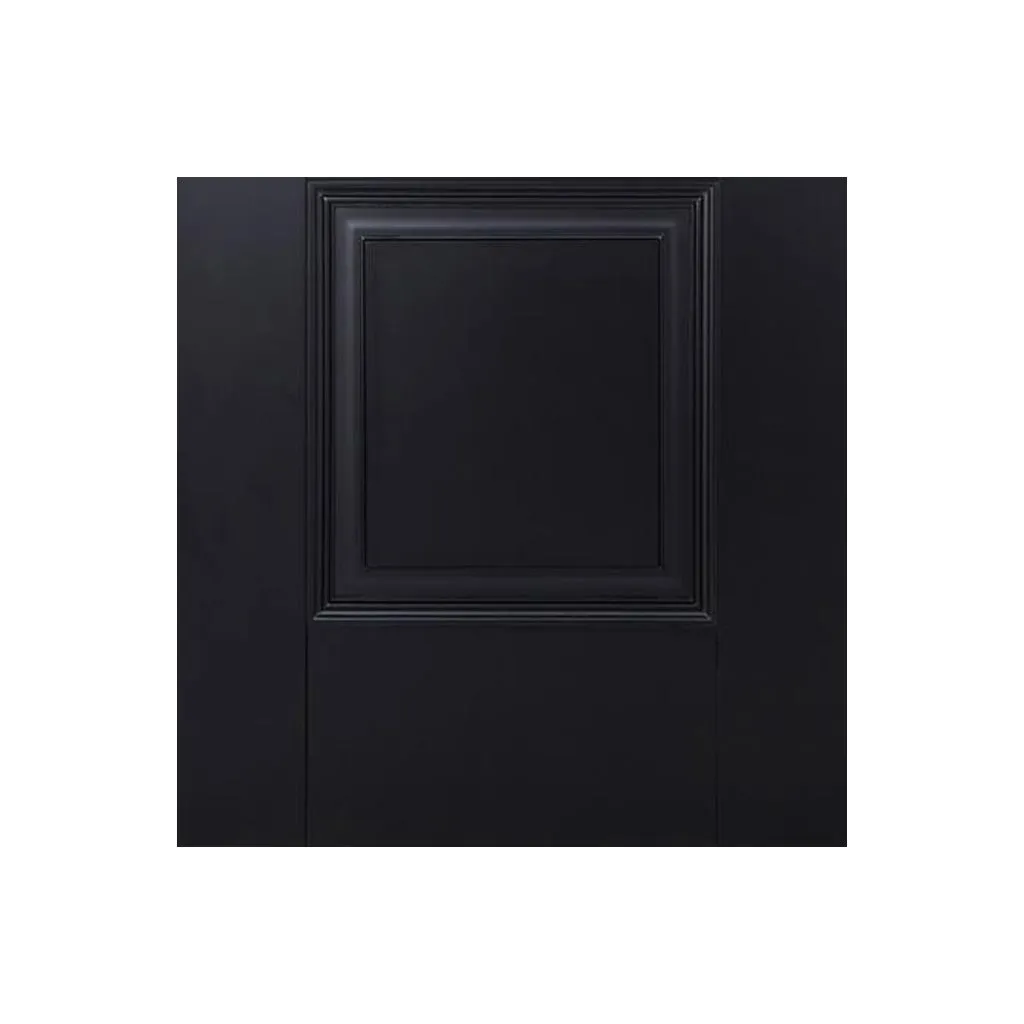 Arnhem Black Primed Single Evokit Pocket Door - Clear Glass