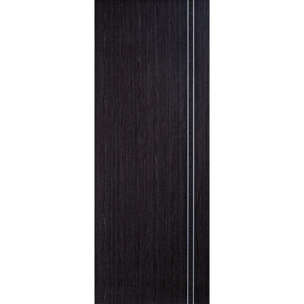 Ash Grey Zanzibar Evokit Pocket Fire Door - 30 Minute Fire Rated - Prefinished