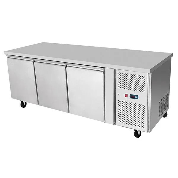 Atosa EPF3472 Underbench Three Door Freezer Table 1795 mm