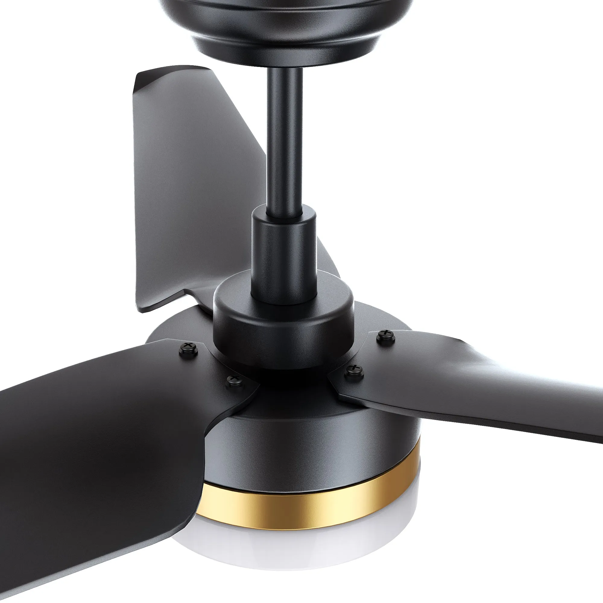 Attis 52 inch Smart Ceiling Fan with Integrated LED Light and Remote