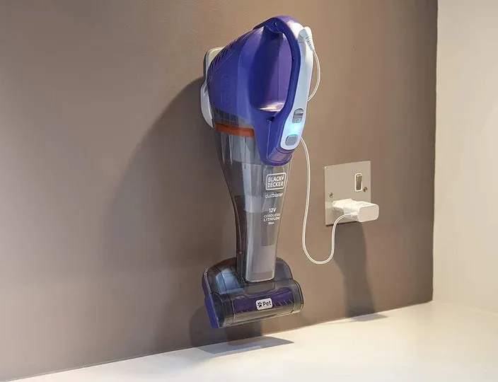 B D_Dvb315Jp-Gb_12V 1.5Ah Dustbuster Pet Hand VacGrey & Purple