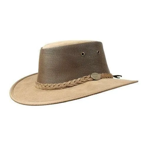 Barmah Hat - Bushie Foldaway Suede Cooler Hat