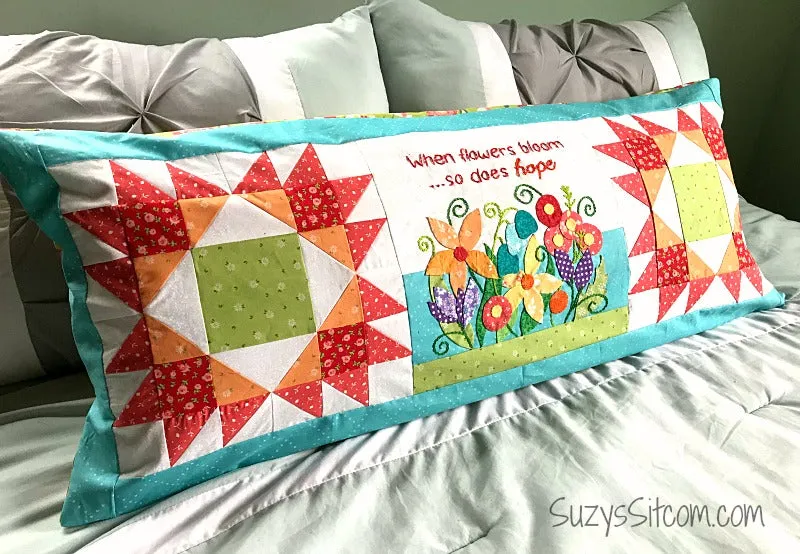 Bench Pillow Series- When Flowers Bloom (May)