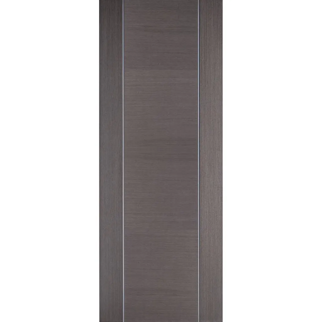 Bespoke Chocolate Grey Alcaraz Single Pocket Door - Prefinished