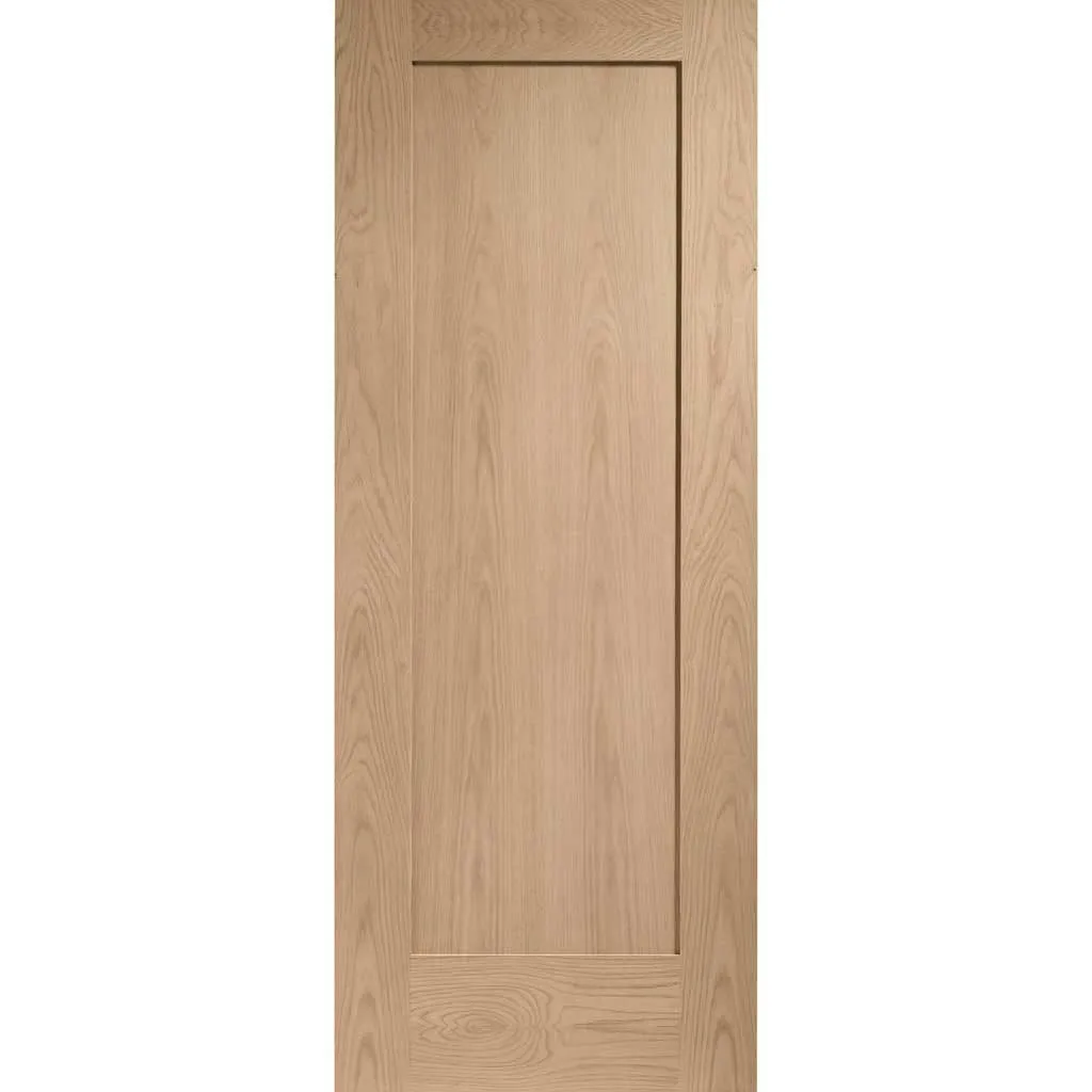 Bespoke P10 Oak 1 Panel 4 Door Maximal Wardrobe and Frame Kit - Prefinished