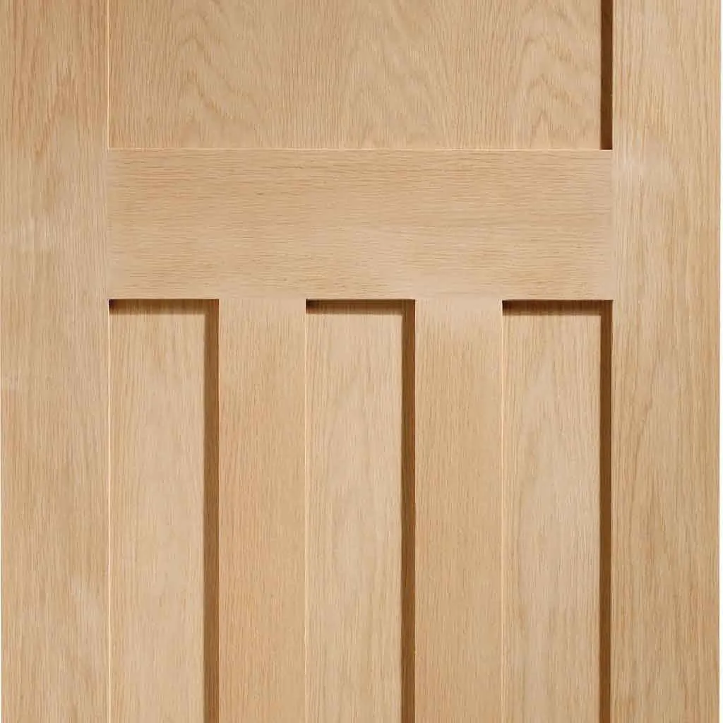 Bespoke Pass-Easi DX 1930'S Oak - 4 Sliding Doors and Frame Kit - Prefinished