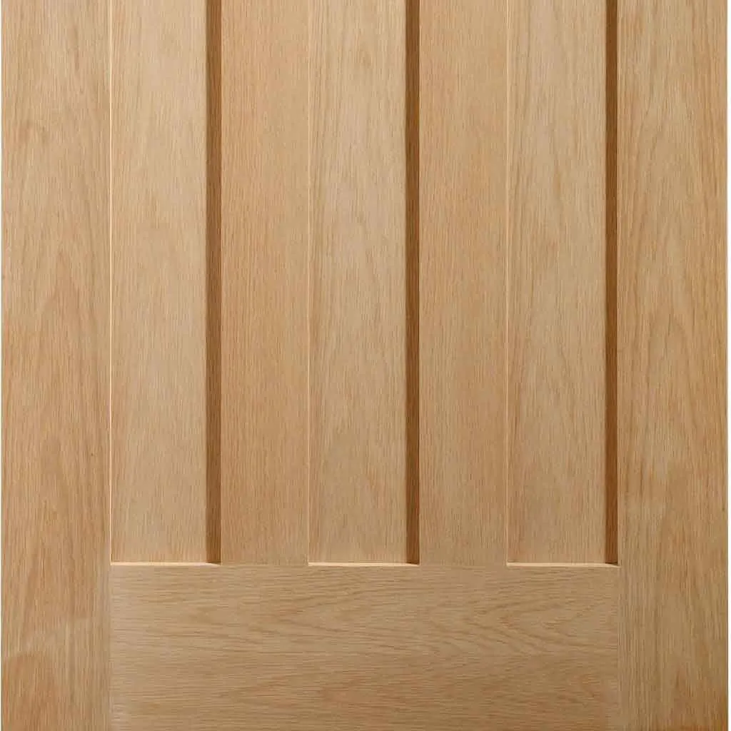 Bespoke Pass-Easi DX 1930'S Oak - 4 Sliding Doors and Frame Kit - Prefinished