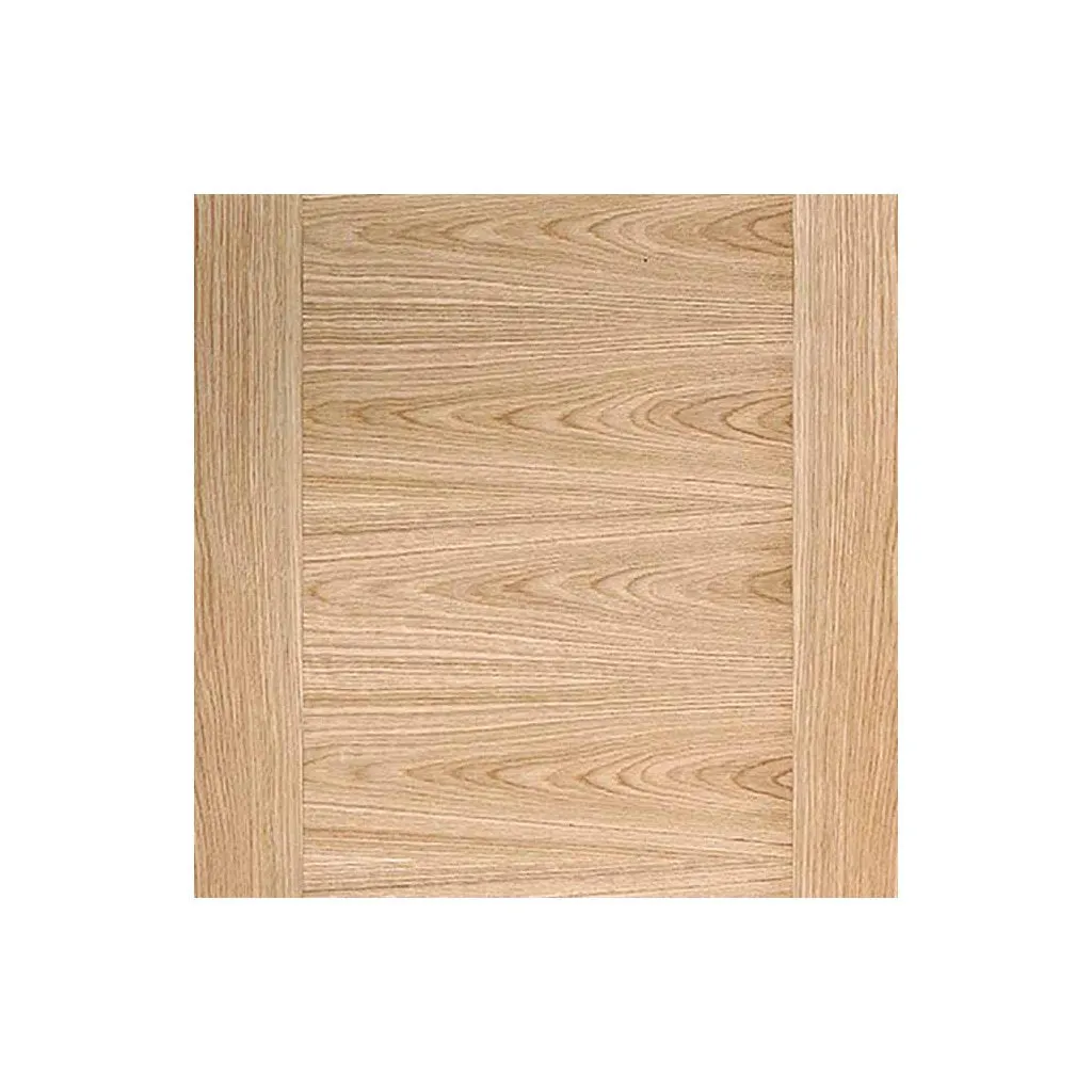 Bespoke Sofia Oak Flush Door - 3 Door Maximal Wardrobe and Frame Kit - Prefinished