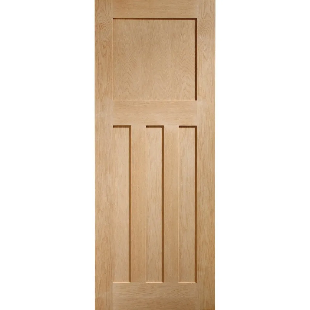 Bespoke Thrufold DX Oak Panel Folding 3 3 Door 1930's Style