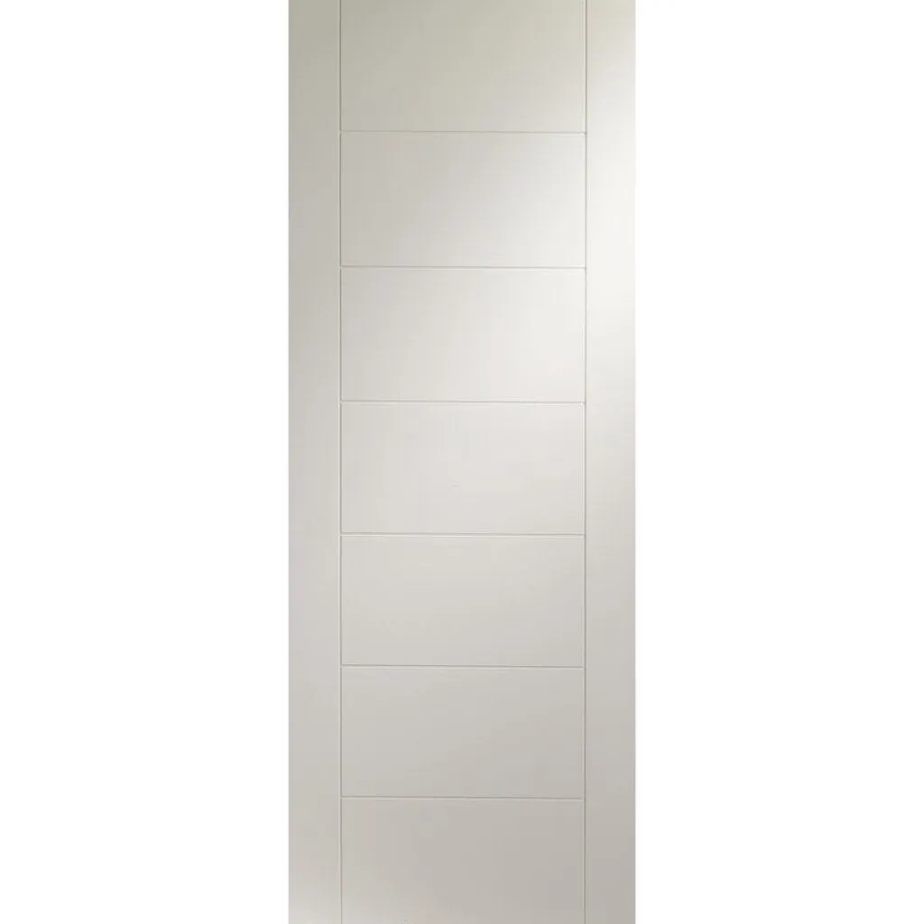 Bespoke Thrufold Palermo White Primed Flush Folding 2 1 Door