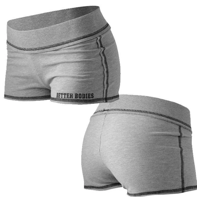 Better Bodies Soft Hotpants - Greymelange