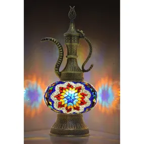 Bohemian Turkish Pitcher Table Lamp