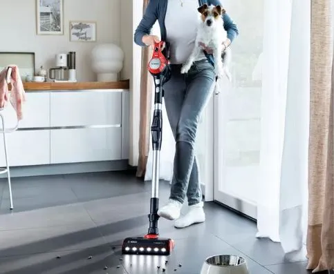 BOSCH BCS711PET Rechargeable vacuum cleaner Unlimited 7 ProAnimal Red