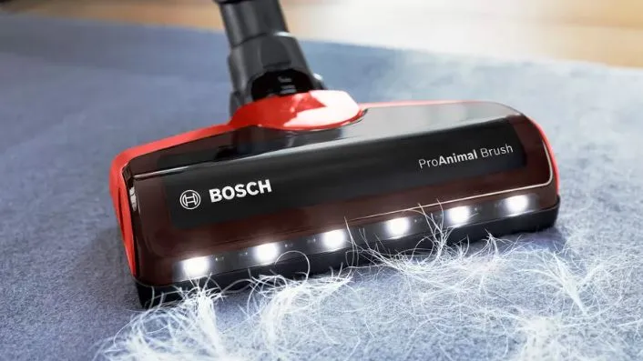 BOSCH BCS711PET Rechargeable vacuum cleaner Unlimited 7 ProAnimal Red