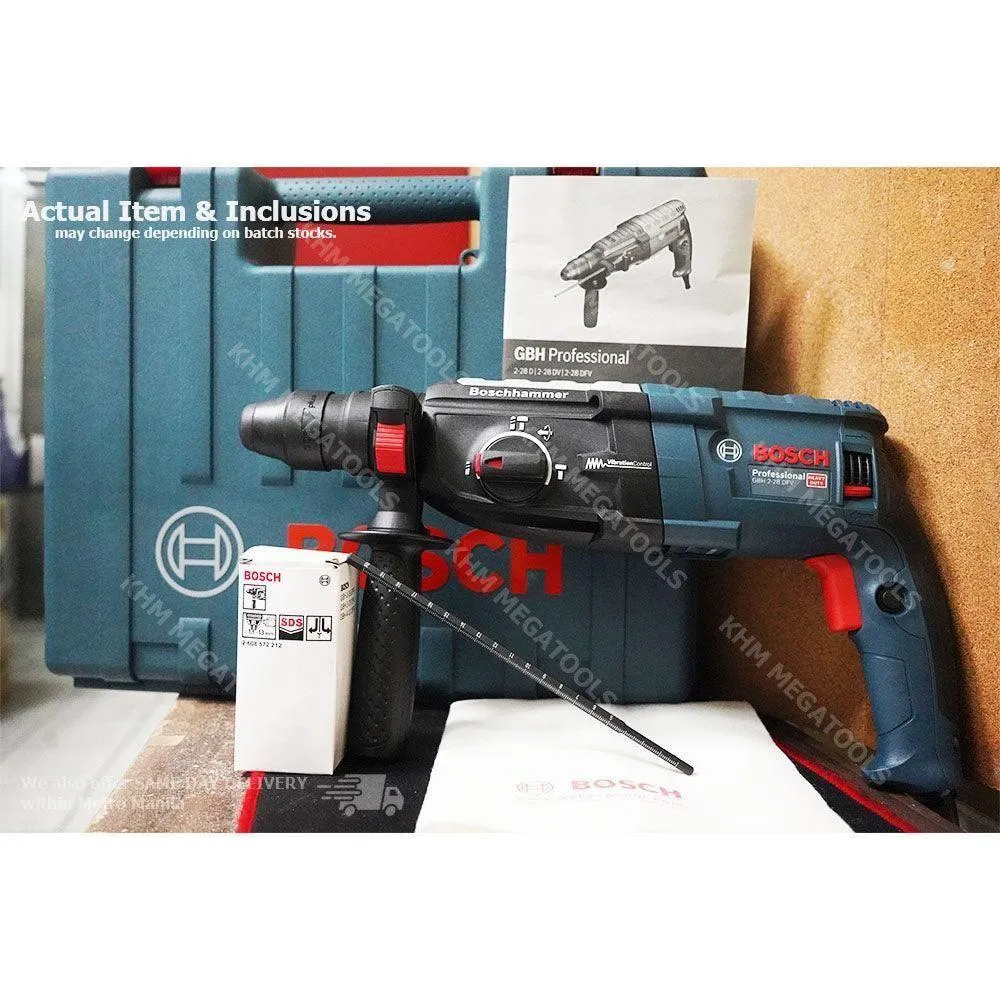 Bosch GBH 2-28 DFV 3-Modes Rotary Hammer 28mm 820W 3.2J