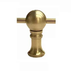 Brass Gallery Rail - Center Posts