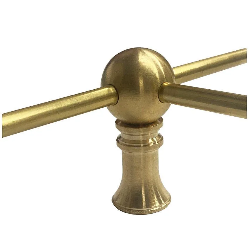 Brass Gallery Rail - T Posts