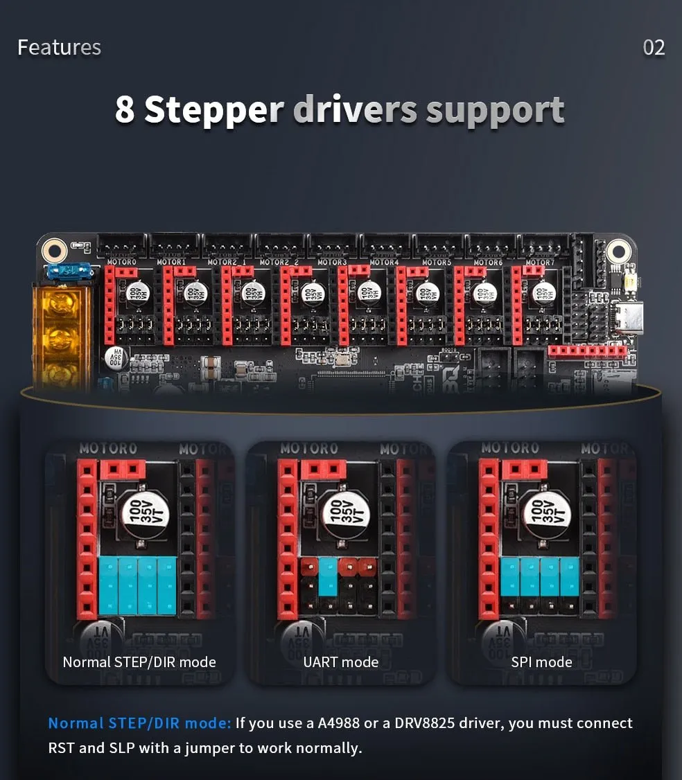 BTT Octopus Controller Board / 3D Printer Control System