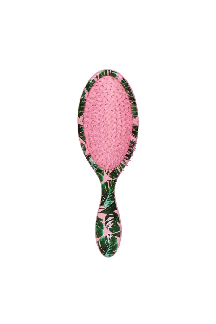 CALA Wet-N-Dry Detangling Hair Brush - Tropical Palm